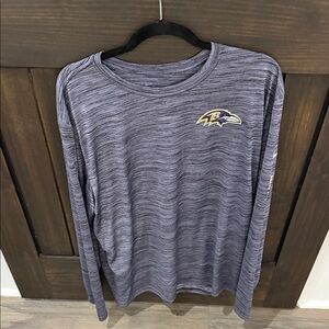 Nike Men's Heathered gray Long Sleeve Dri-fit long sleeve Shirt